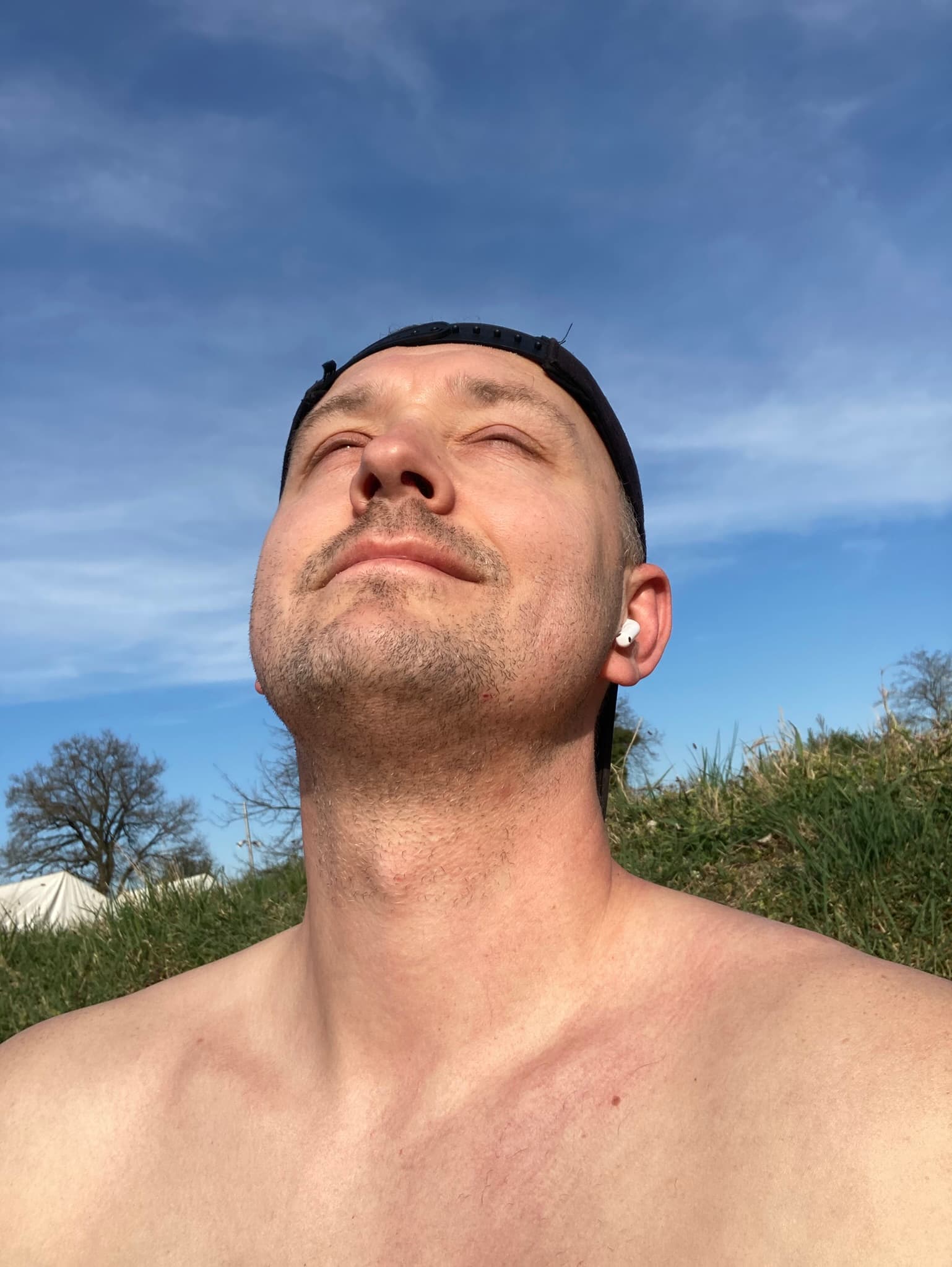 Me enjoying the sun :-)